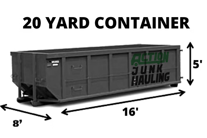Junk Removal 30 Yard Container
