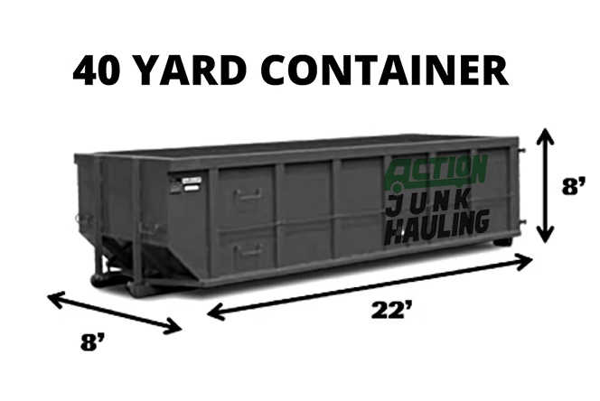 Junk Removal 30 Yard Container
