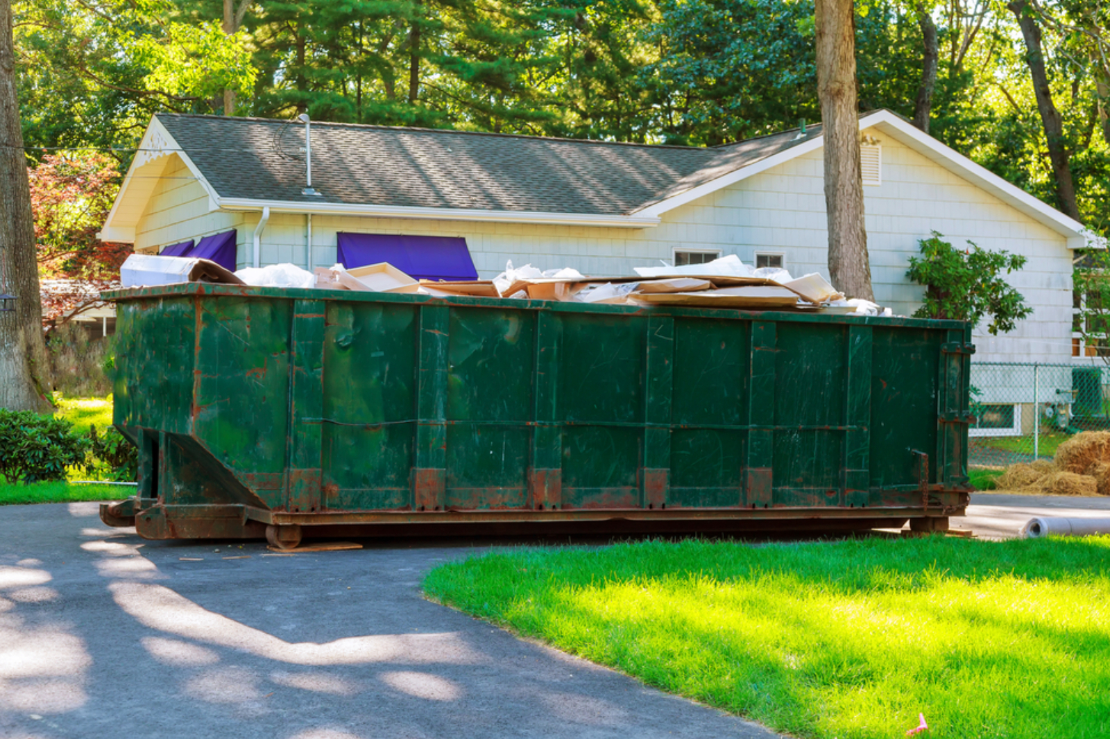 Junk Removal 30 Yard Container