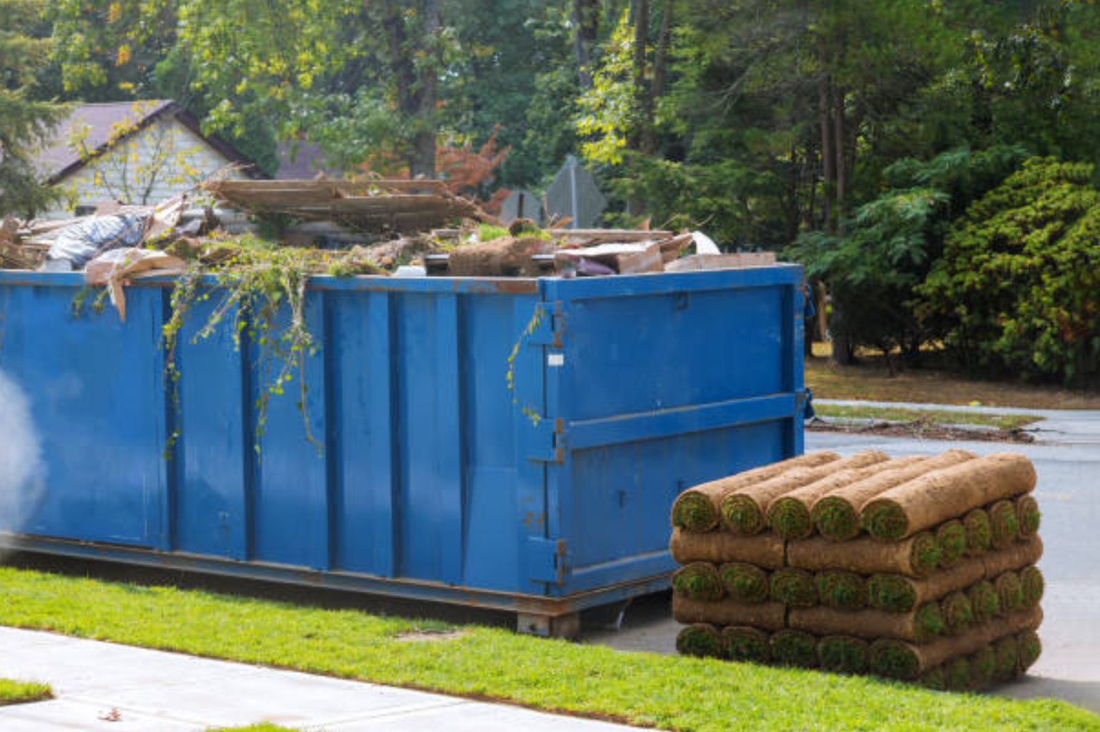 Junk Removal 30 Yard Container