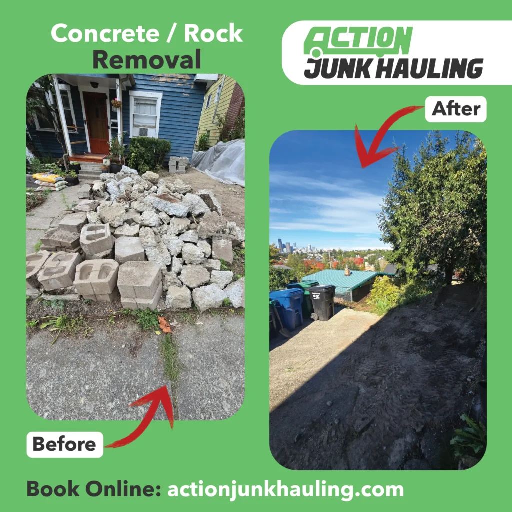 Junk Removal Concrete & Brick Removal