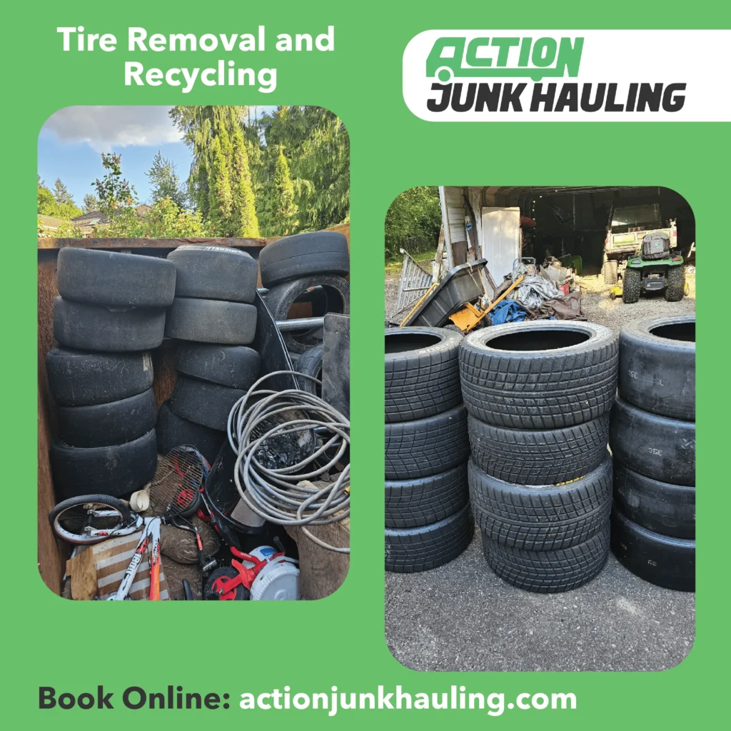 Junk Removal Used Tire Disposal & Recycling