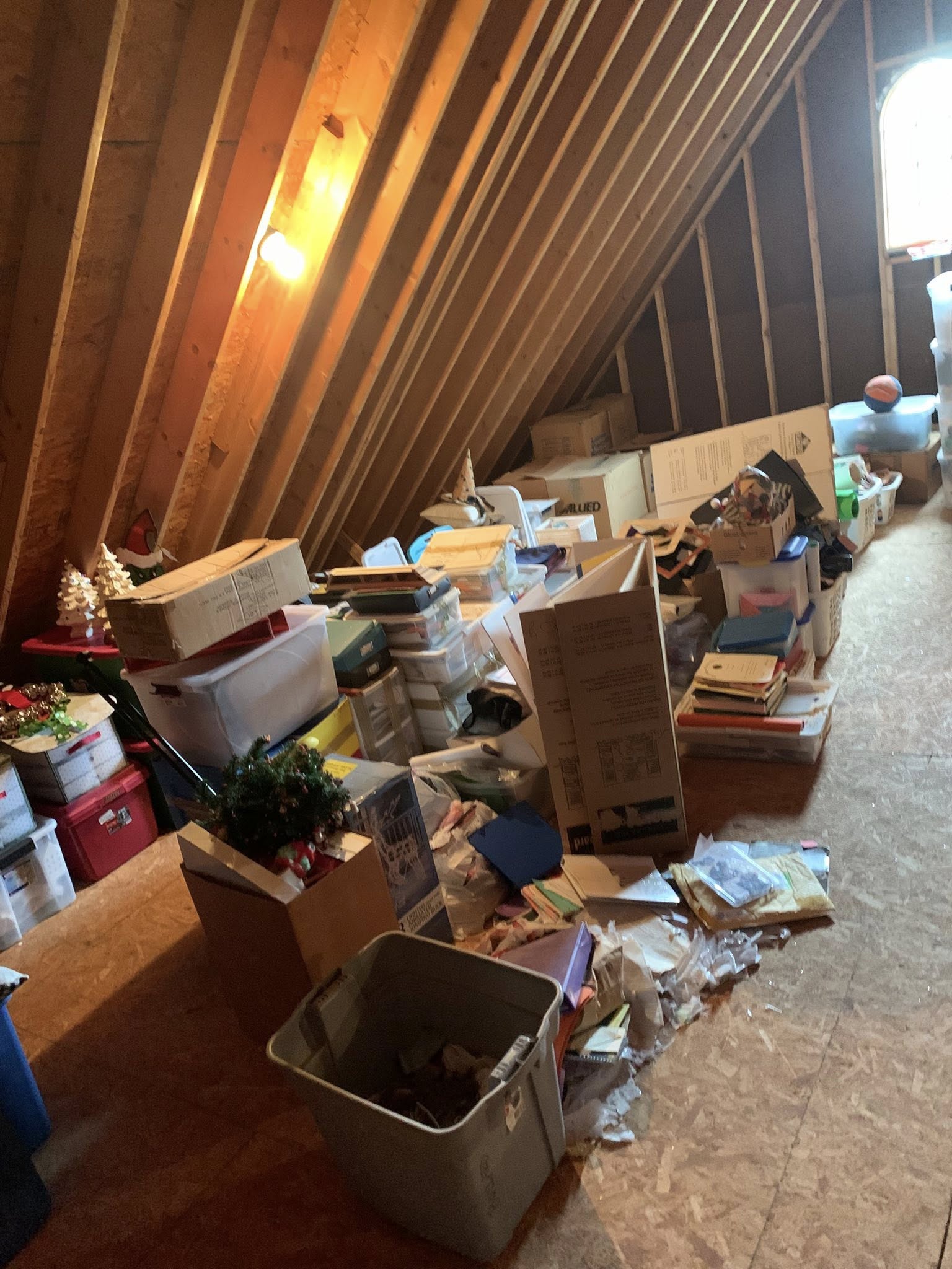 Junk Removal Attic Cleanout