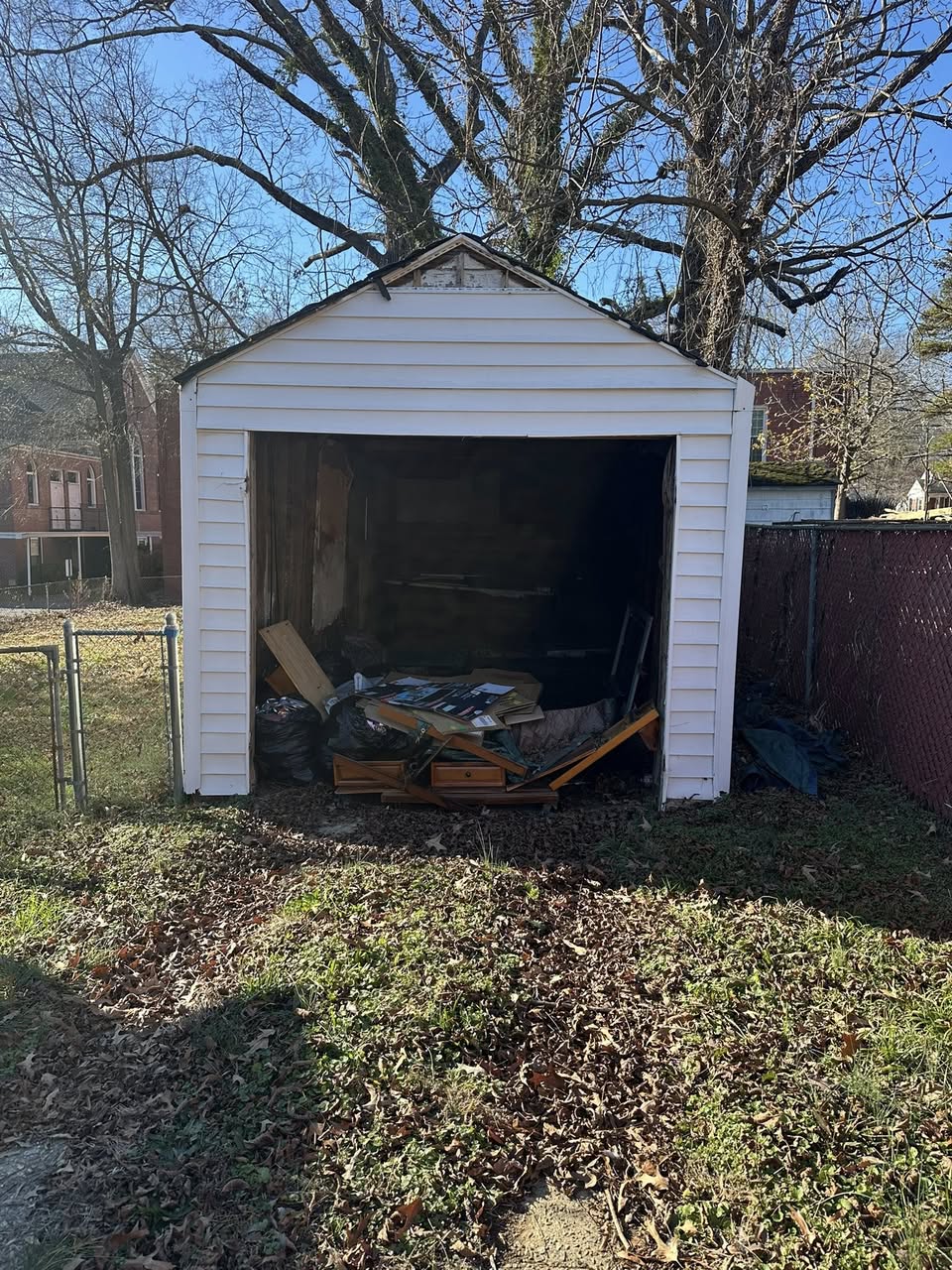 Junk Removal Shed Demolition