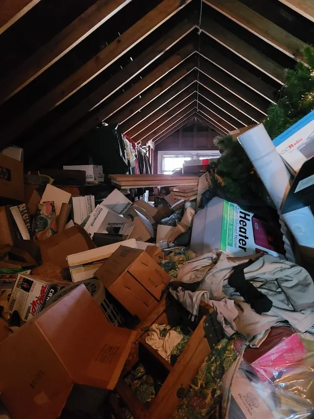 Junk Removal Attic Cleanout
