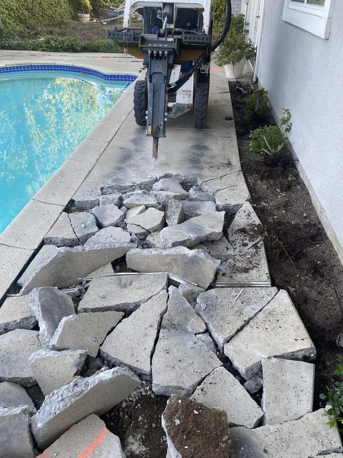 Junk Removal Patio Demolition