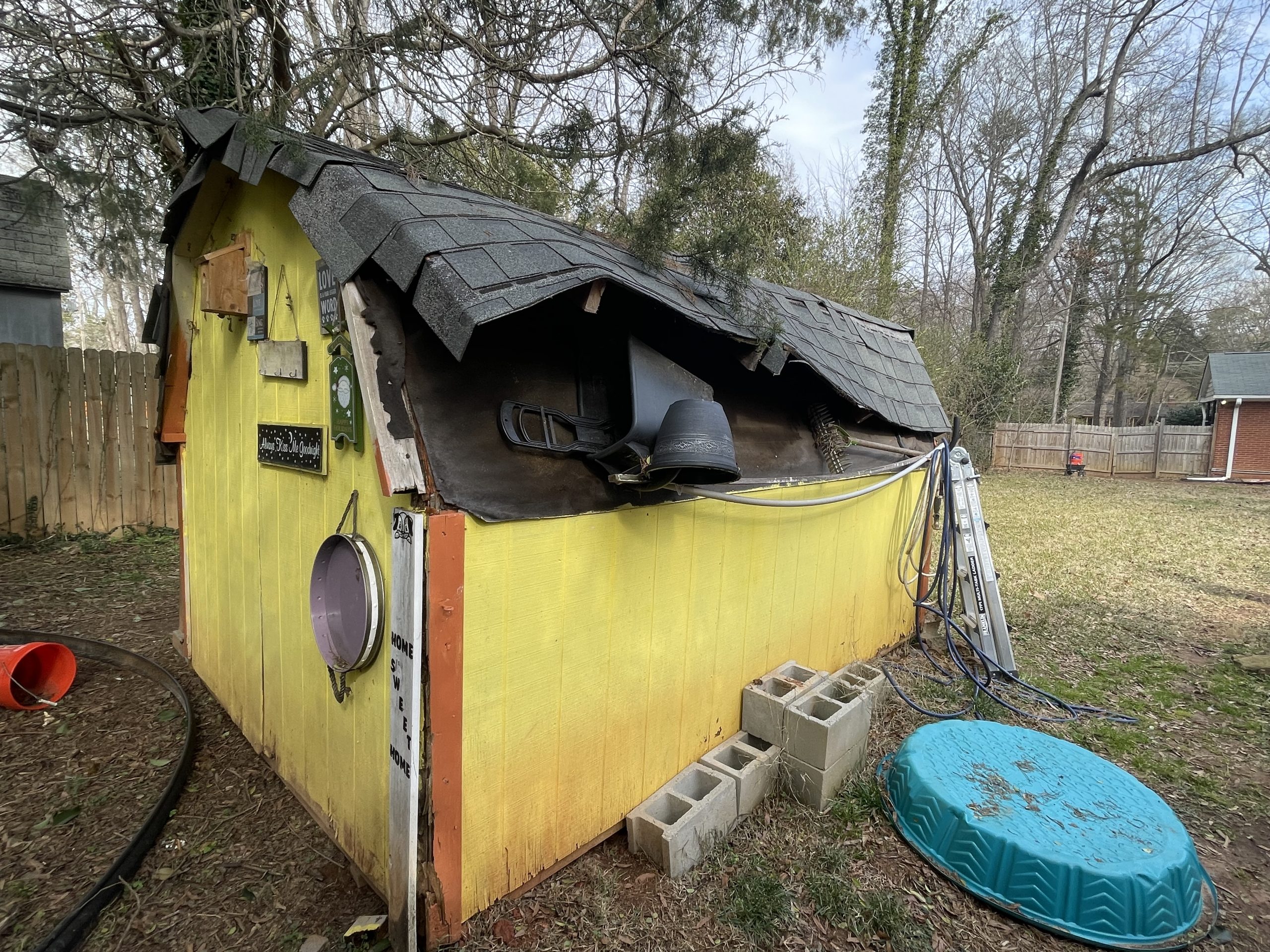 Junk Removal Shed Demolition