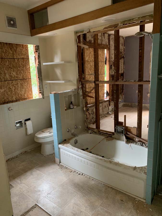 Junk Removal Bathroom Demolition