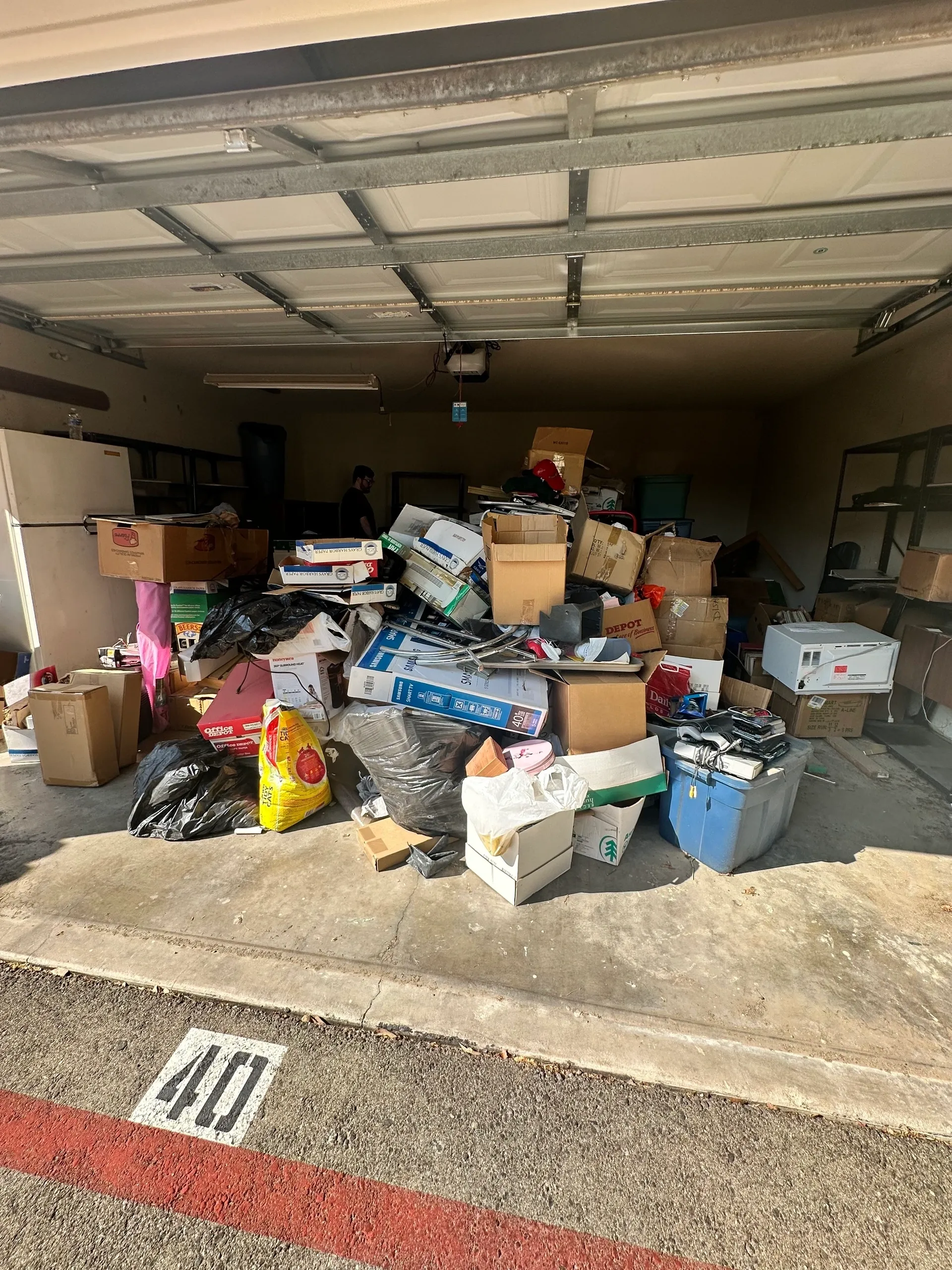 Junk Removal Garage Cleanout