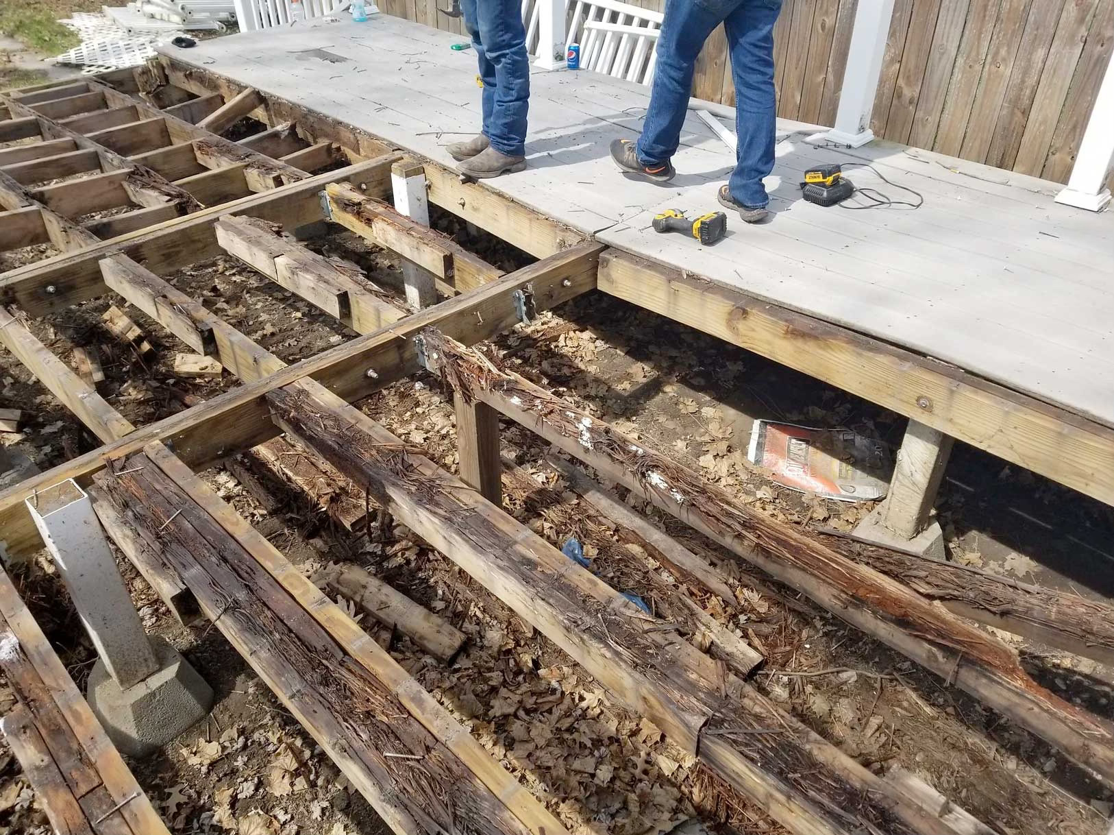 Junk Removal Deck Demolition