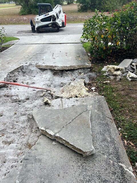 Junk Removal Patio Demolition