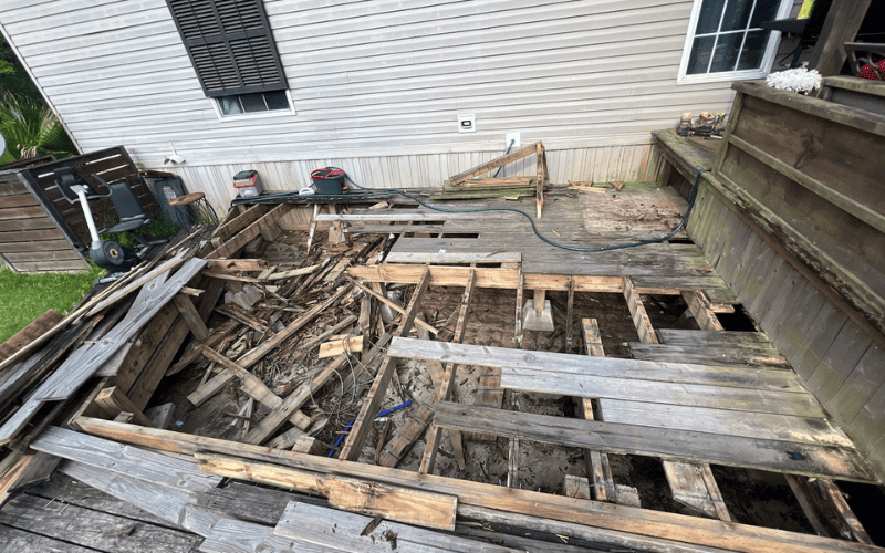 Deck Demolition Service