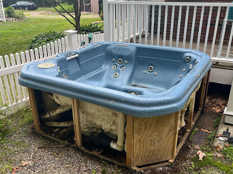Hot Tub Removal Service